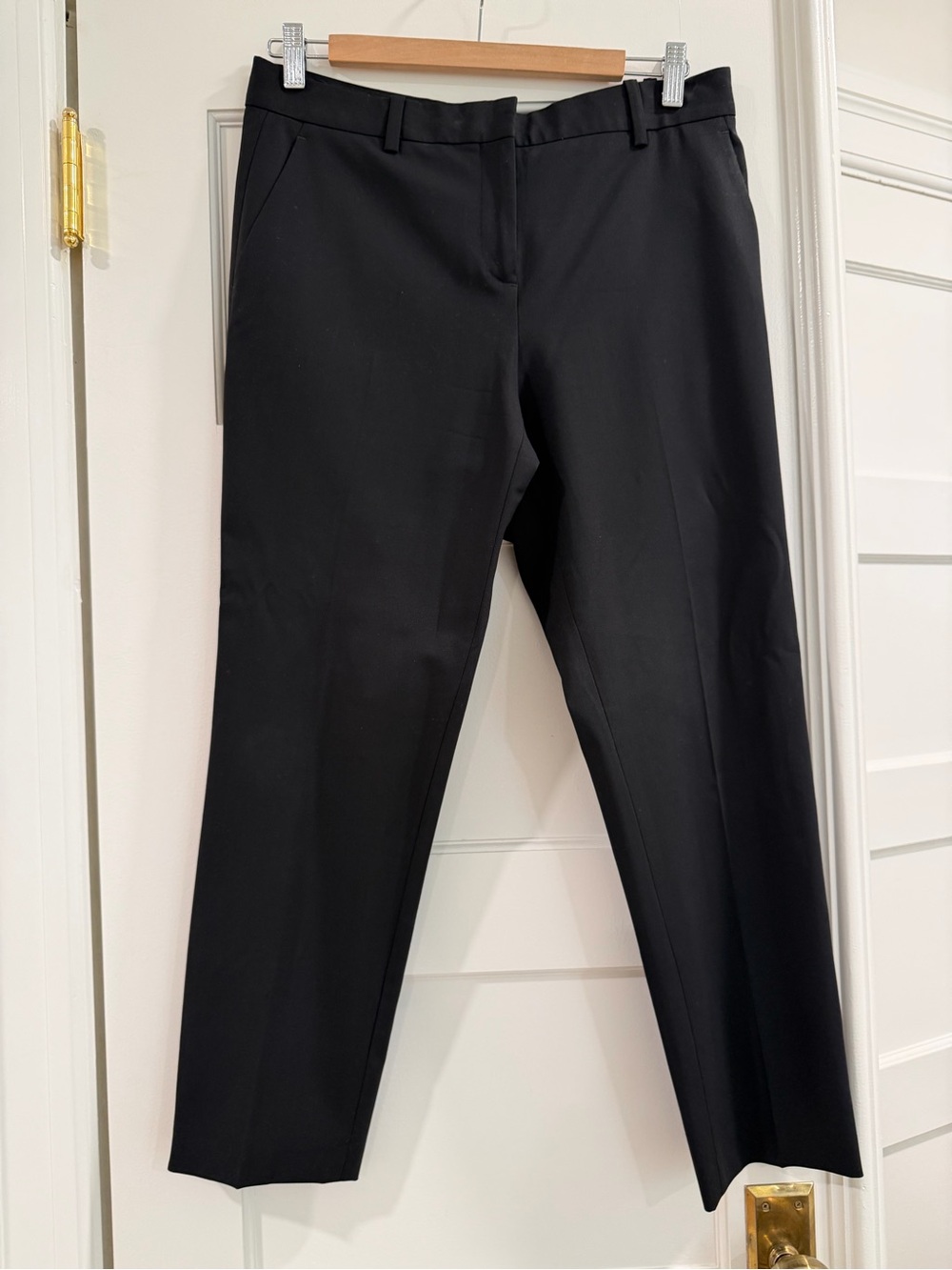 Black Theory Size 6 Treeca Pants in Traceable Wool